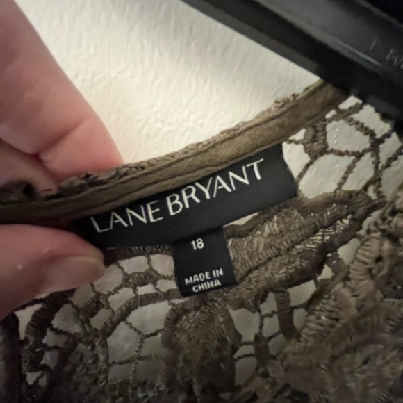 Elegant Olive Lace Women's Dress​​ - Picture 2 of 4